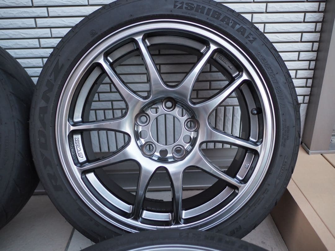 WORK EMOTION CR Kai 17×7J+47 114.3 4本セット