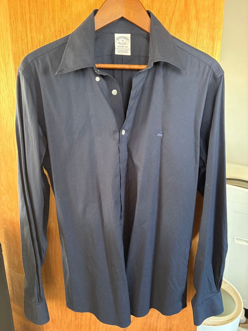 Brooks Brothers ネイビーシャツ M
