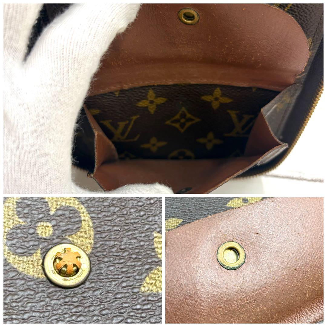 【美品】ルイヴィトン ポッシュ エスカパド モノグラム トラベルケース 長財布