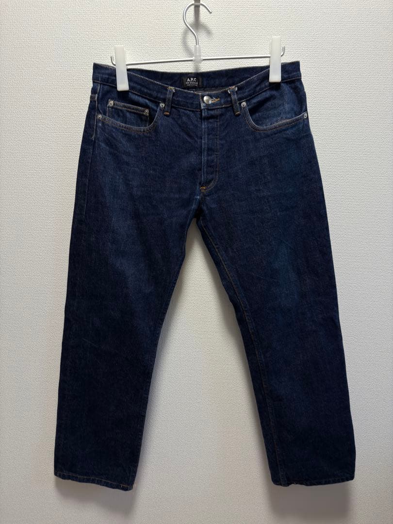 A.P.C. New Standard サイズ33 赤耳セルビッチ 濃紺