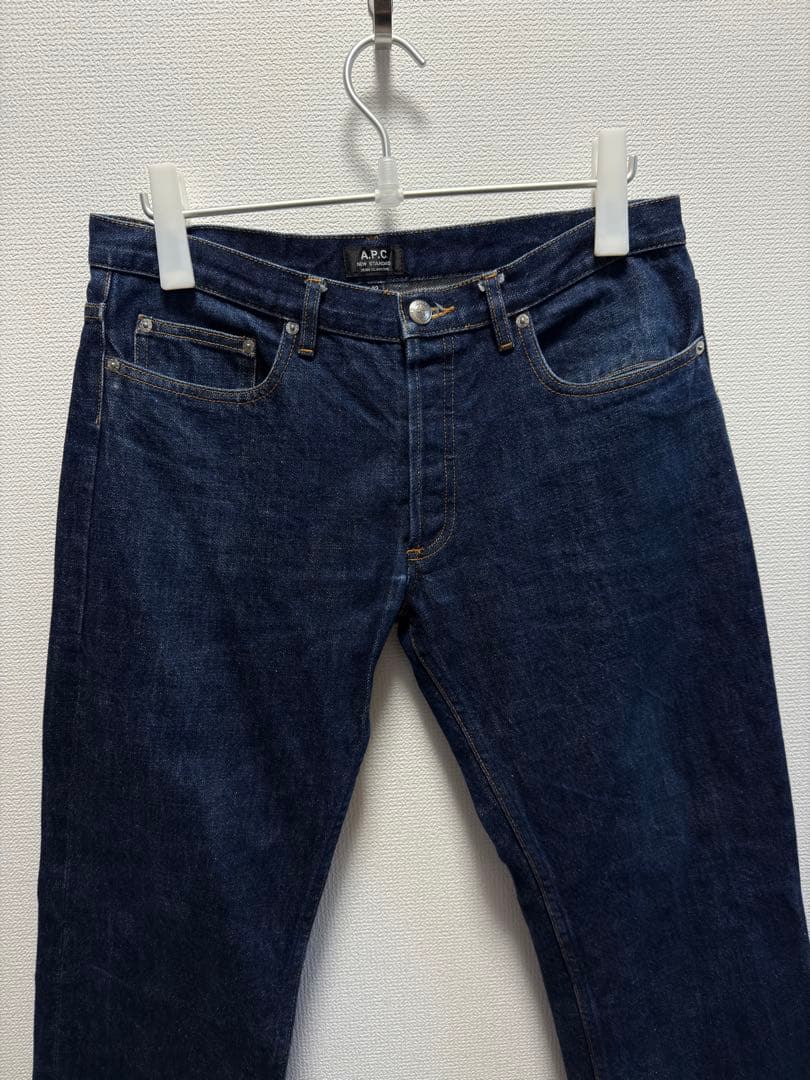 A.P.C. New Standard サイズ33 赤耳セルビッチ 濃紺