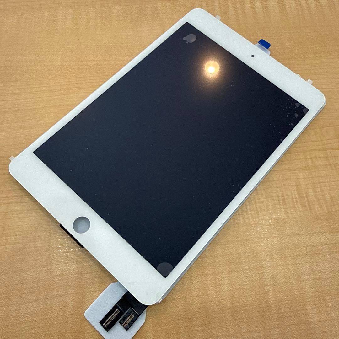 【新品未使用】iPad mini 4 フロントパネル 液晶 一体型 白