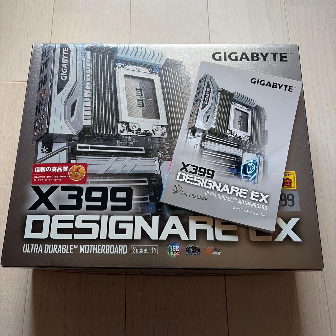 グラフィックボード・グラボ・ビデオカード GIGABYTE X399 DESIGNARE EX + AMD 1920x