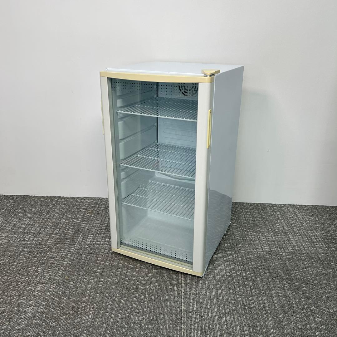 60 業務用 冷蔵ショーケース オフィスコンビニ XW-105 左右開き 小型