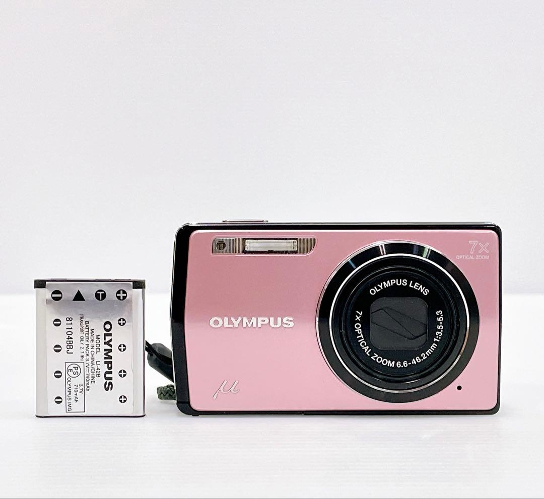 Kwyjibo様 【人気カラー 動作確認済】OLYMPUS μ-7000 ピンク