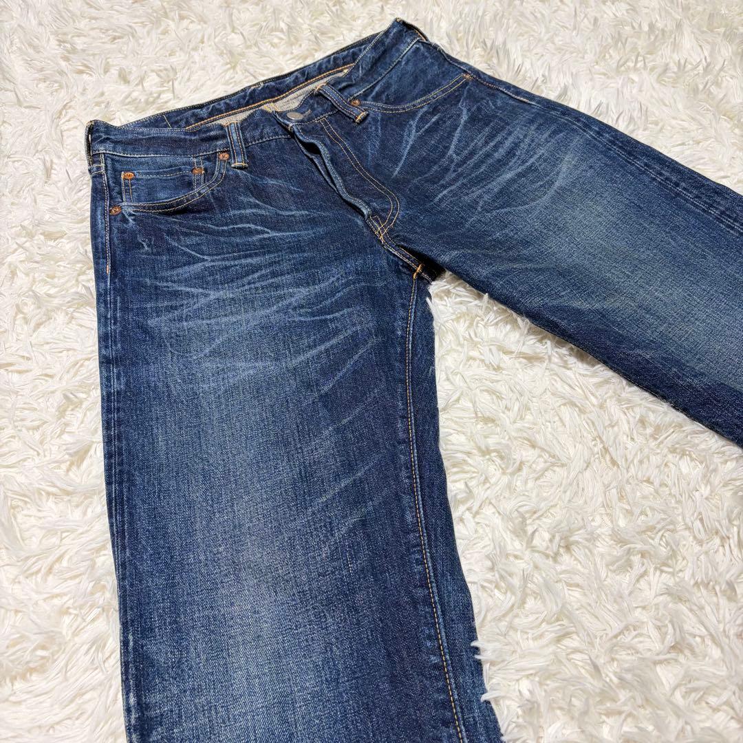 【希少】SUGARCANE 902 ロンスター セルビッジデニム W29