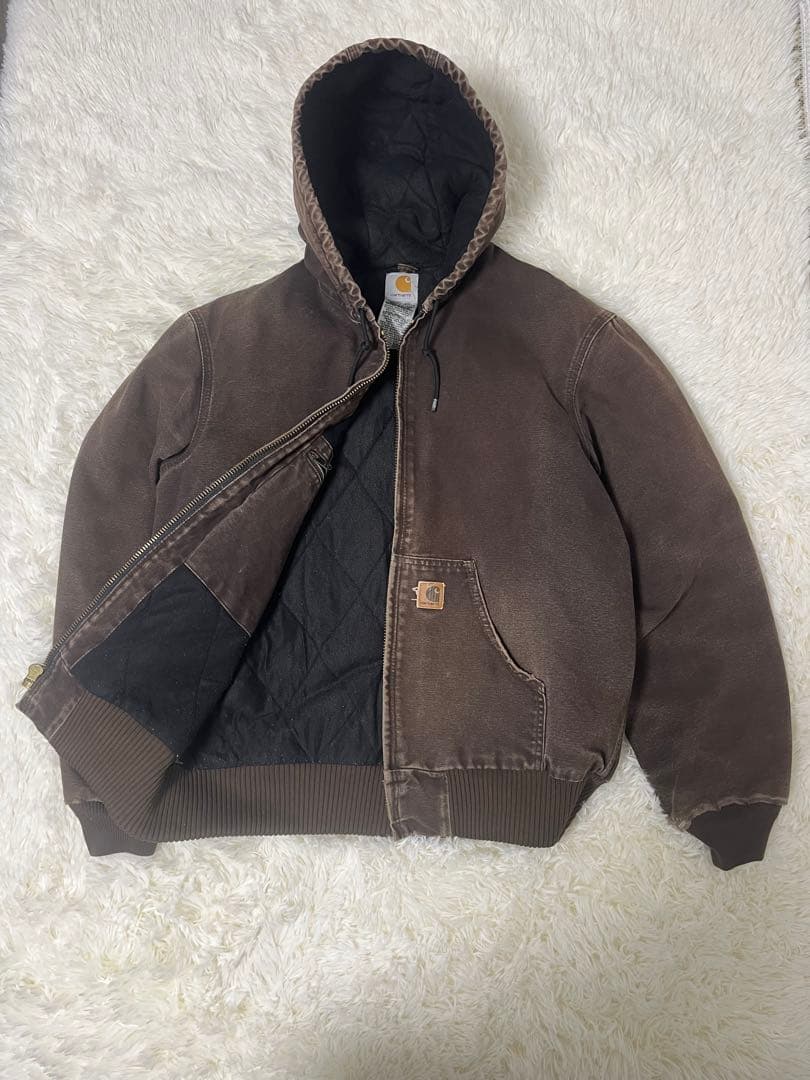 ゴールデンサイズ！　良フェード　カーハート　アクティブジャケット　DKB