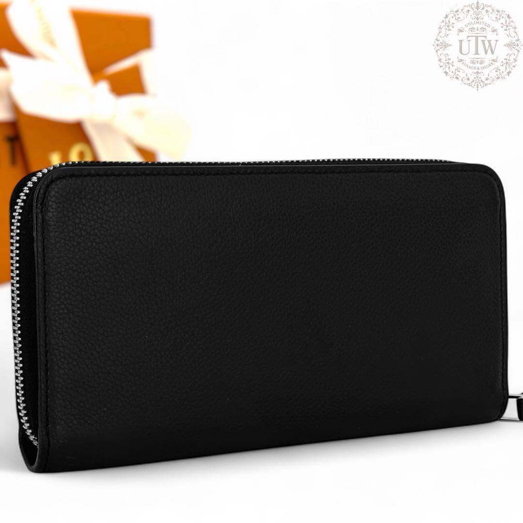 ほぼ未使用級　ルイヴィトン　ジッピーウォレット　ロックミー　ブラック　黒　LV