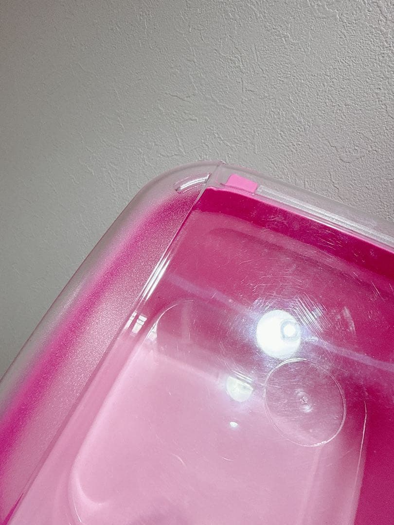 タッパーウェア　ハローキティ　シンプルボックス　3個セット　ピンク