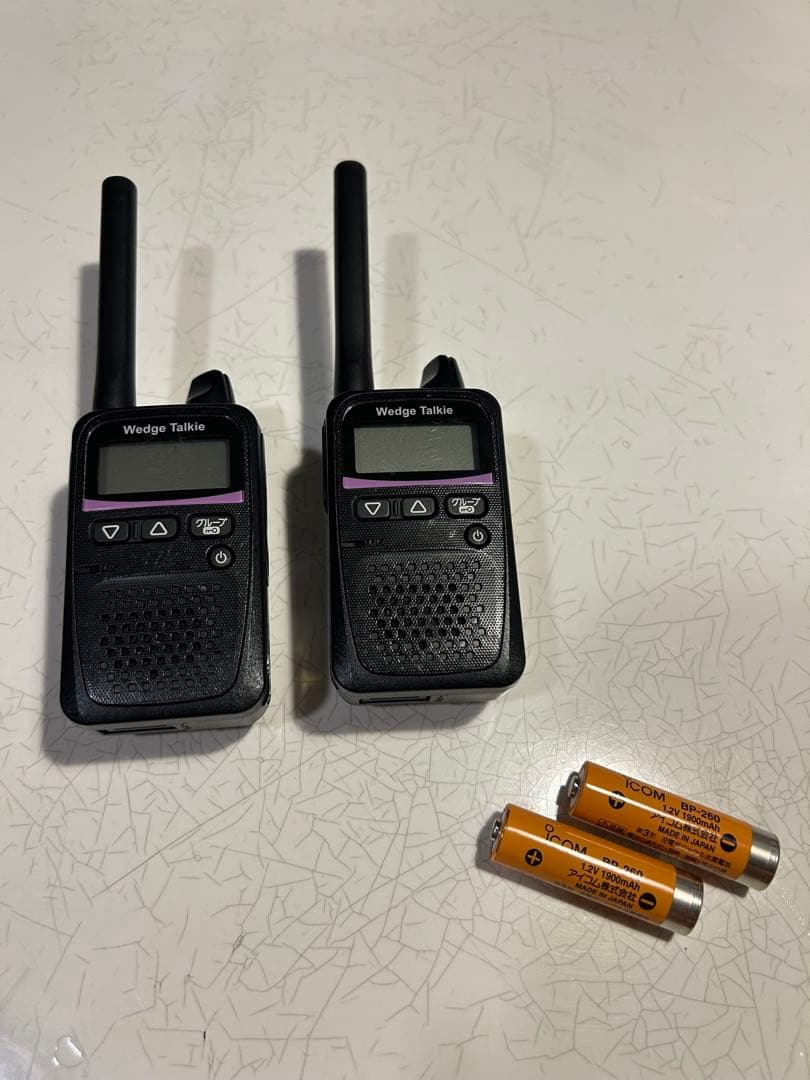 WedgeTalkie WED-NO-001 2台セット