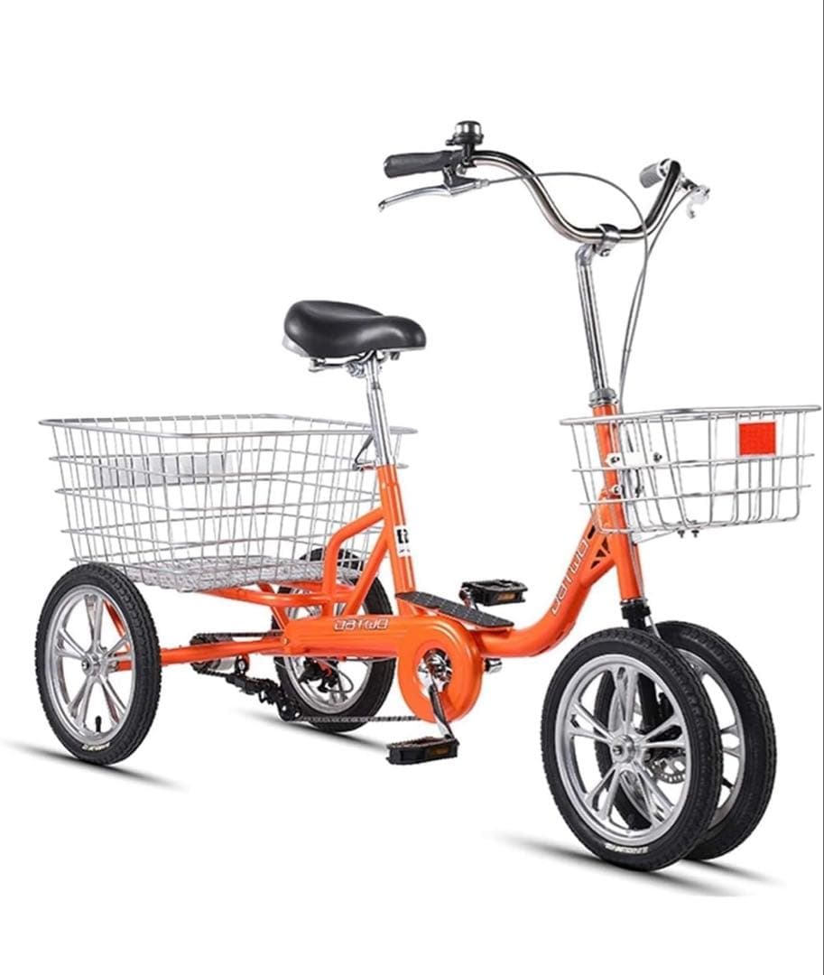 k*5様 三輪自転車 14インチ オレンジ