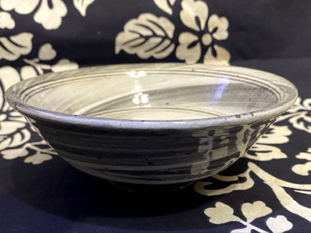 唐津焼作家　中里太亀　三島茶碗・刷け目・鉢　二客組　隆太窯　茶道具① 中里隆