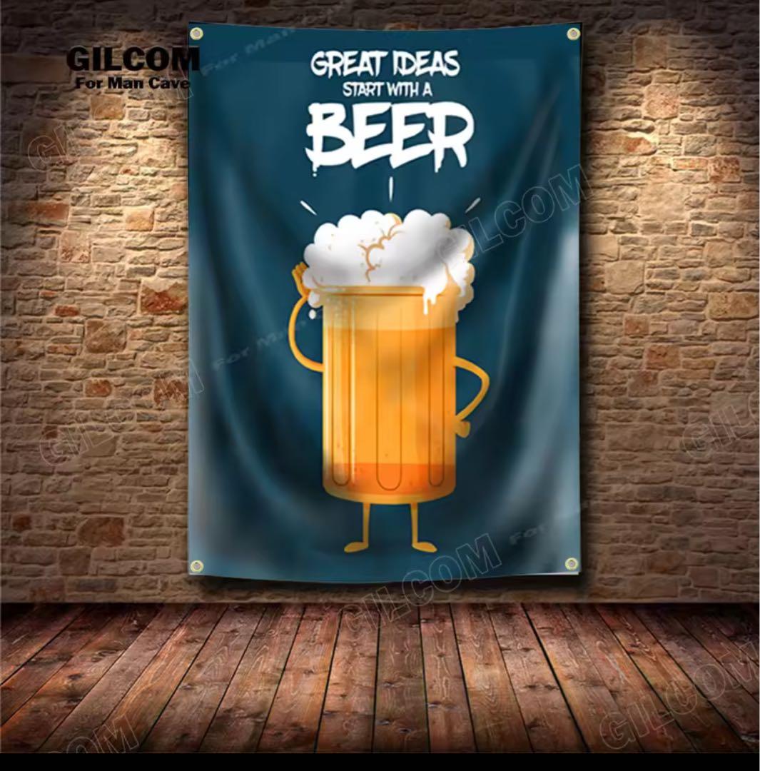 1968　2-1-2枚　フラッグ 旗 90×150cm タペストリー