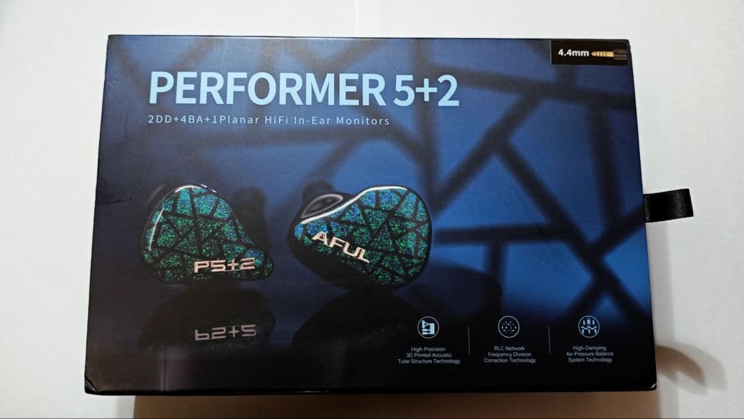 AFUL PERFORMER 5+2 4.4mm 有線イヤホン