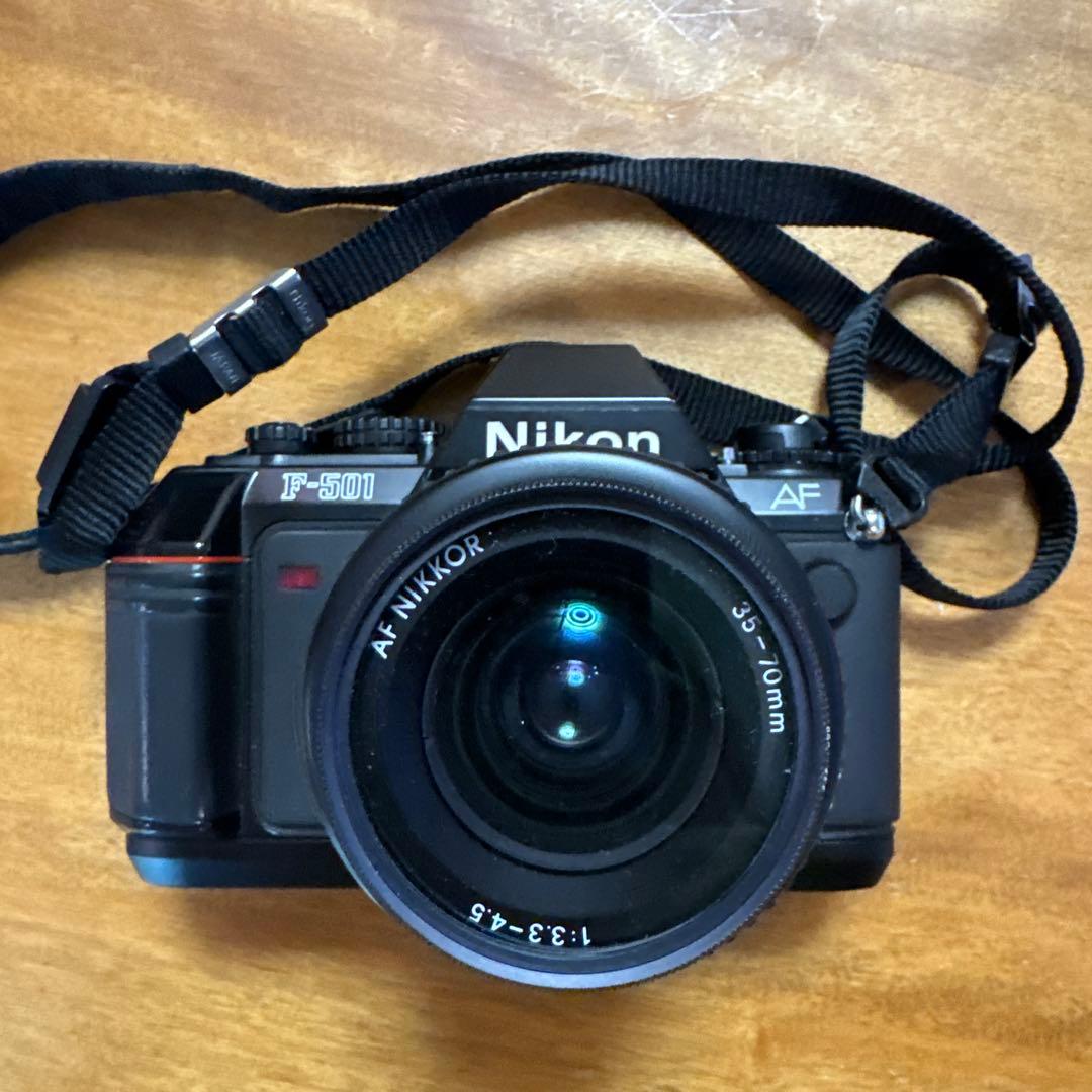 完動品Nikon F-501 一眼レフカメラ AF Nikkor 35-70mm