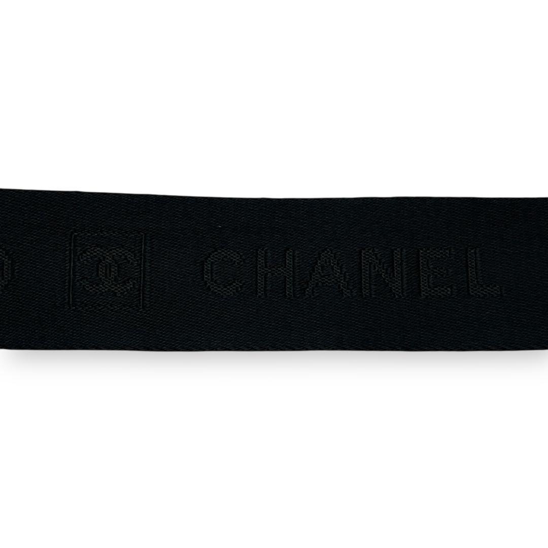 シャネル　スポーツライン　メッセンジャーバッグ　ココマーク　黒　y2k 00s