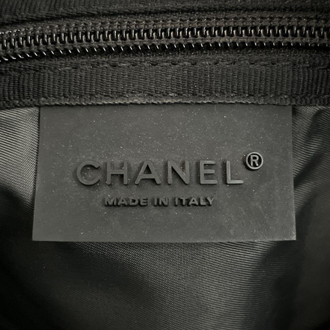 シャネル　スポーツライン　メッセンジャーバッグ　ココマーク　黒　y2k 00s
