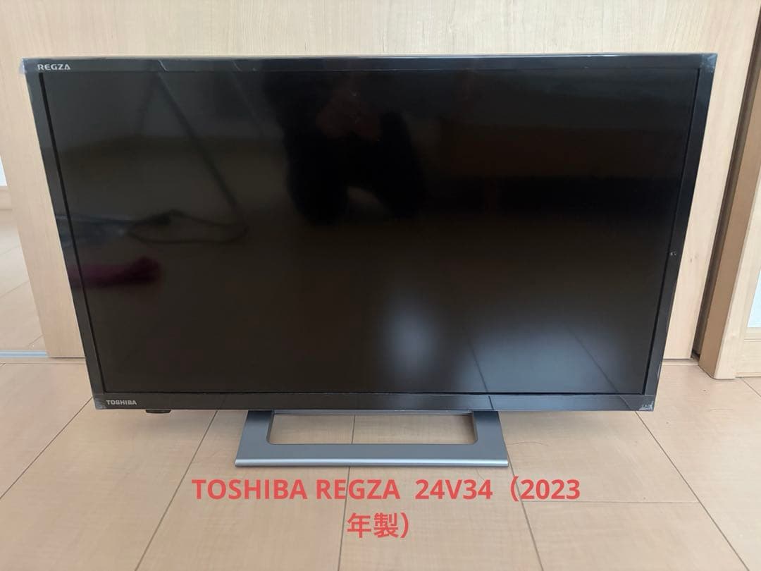 TOSHIBA REGZA 液晶テレビ 24v34 2023年製