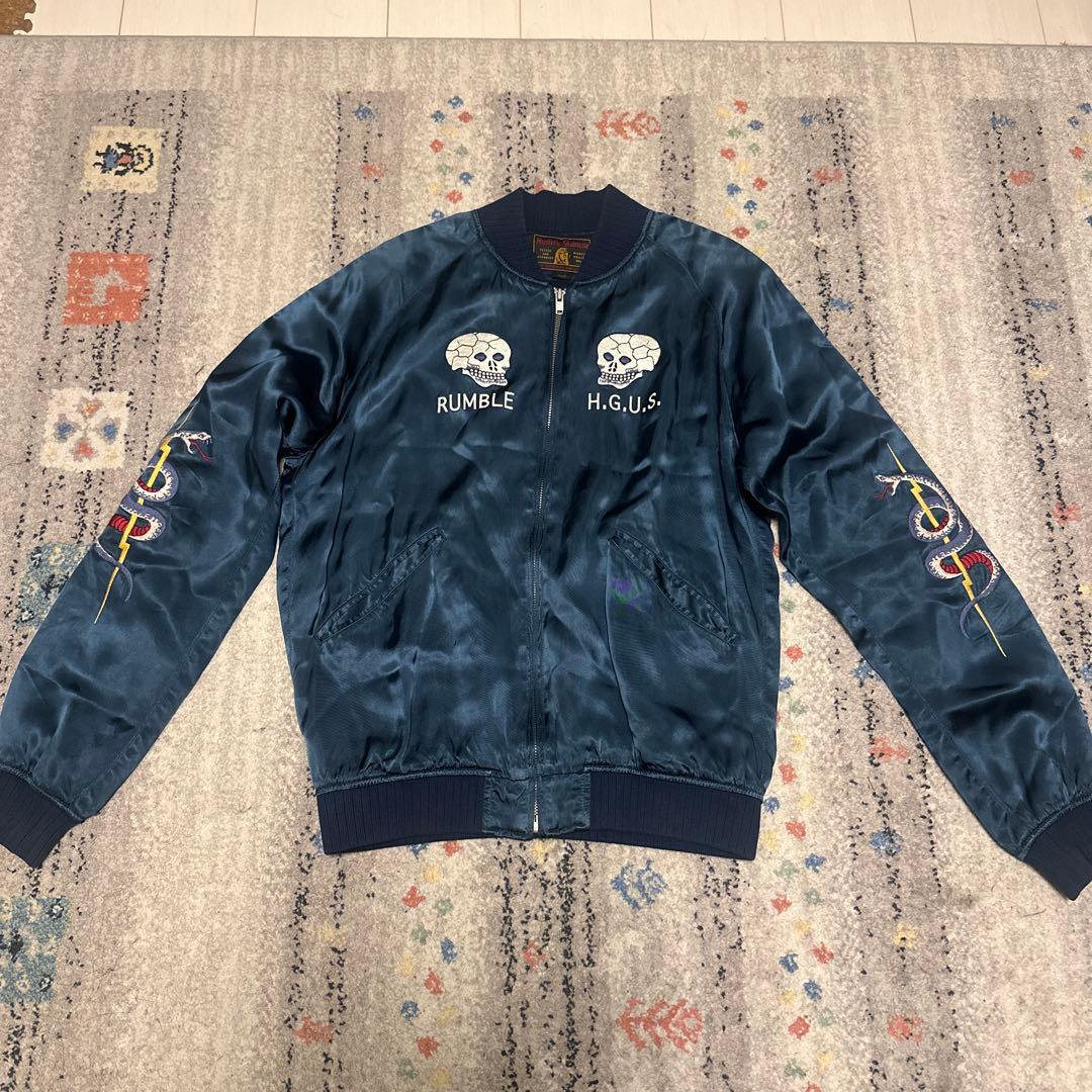 ヒステリックグラマー　スカジャン　スーベニアジャケット　スカル　ドクロ　スネーク