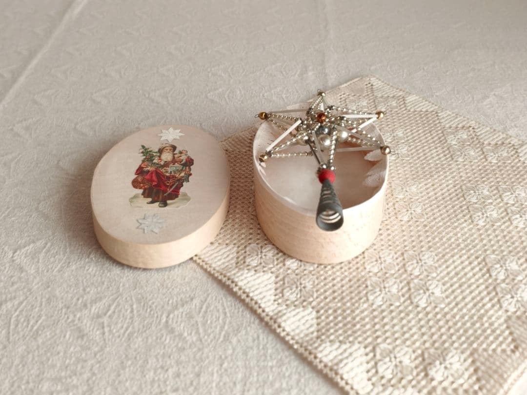 * vintage tree top ❀ アンティークビーズ 星の ツリートップ