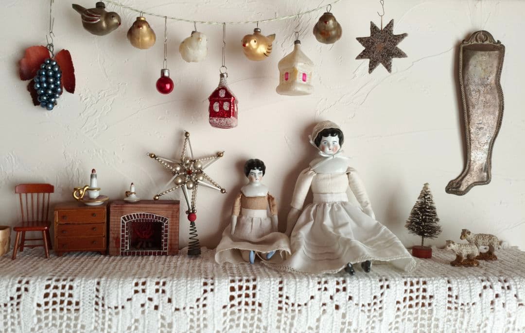 * vintage tree top ❀ アンティークビーズ 星の ツリートップ