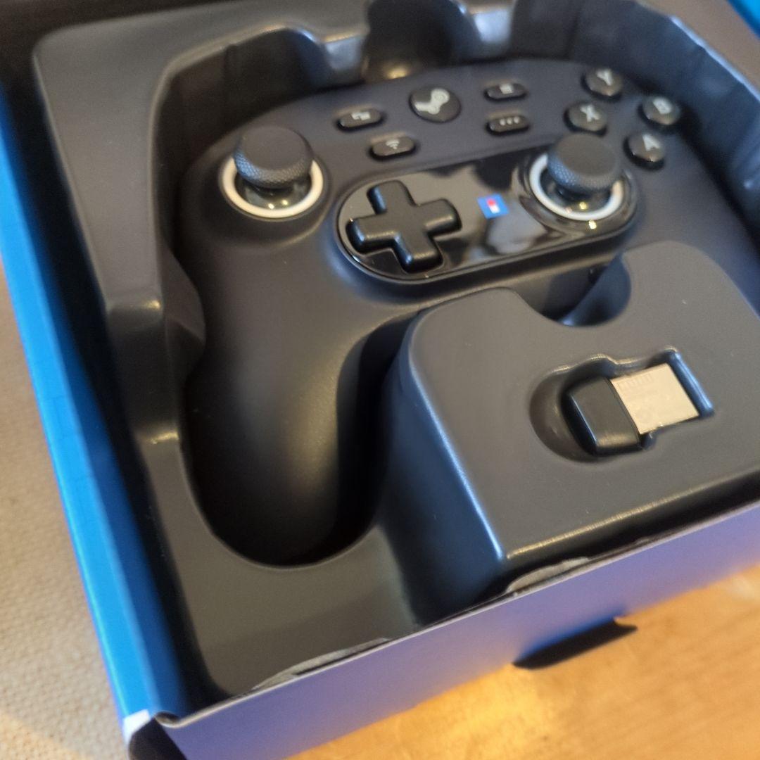 ワイヤレスホリパッド for Steam HPC-055 ミッドナイトブラック