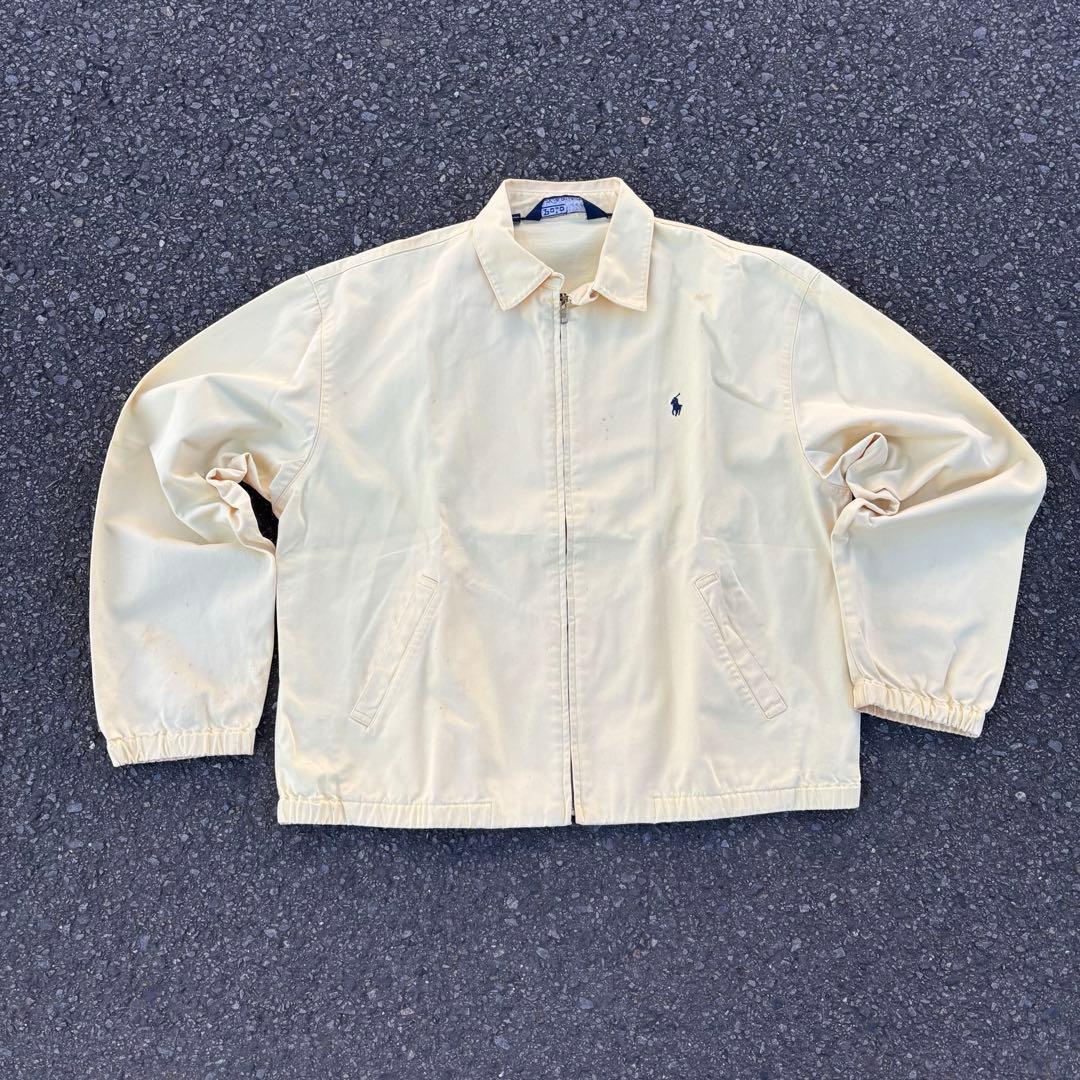 90s 三角タグ　ラルフローレン　スイングトップ　Lサイズ