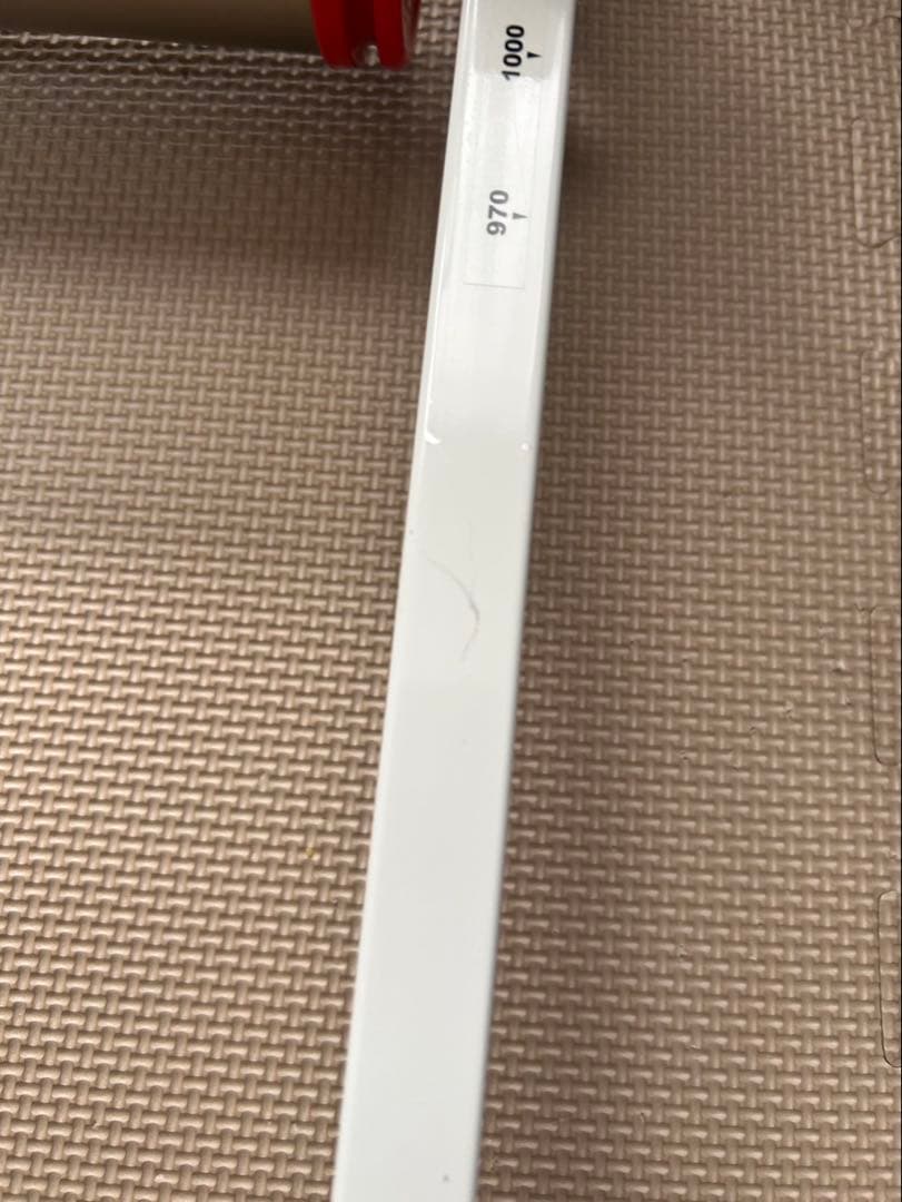 ミノウラモッズローラー　3本ローラー シルバー/レッド