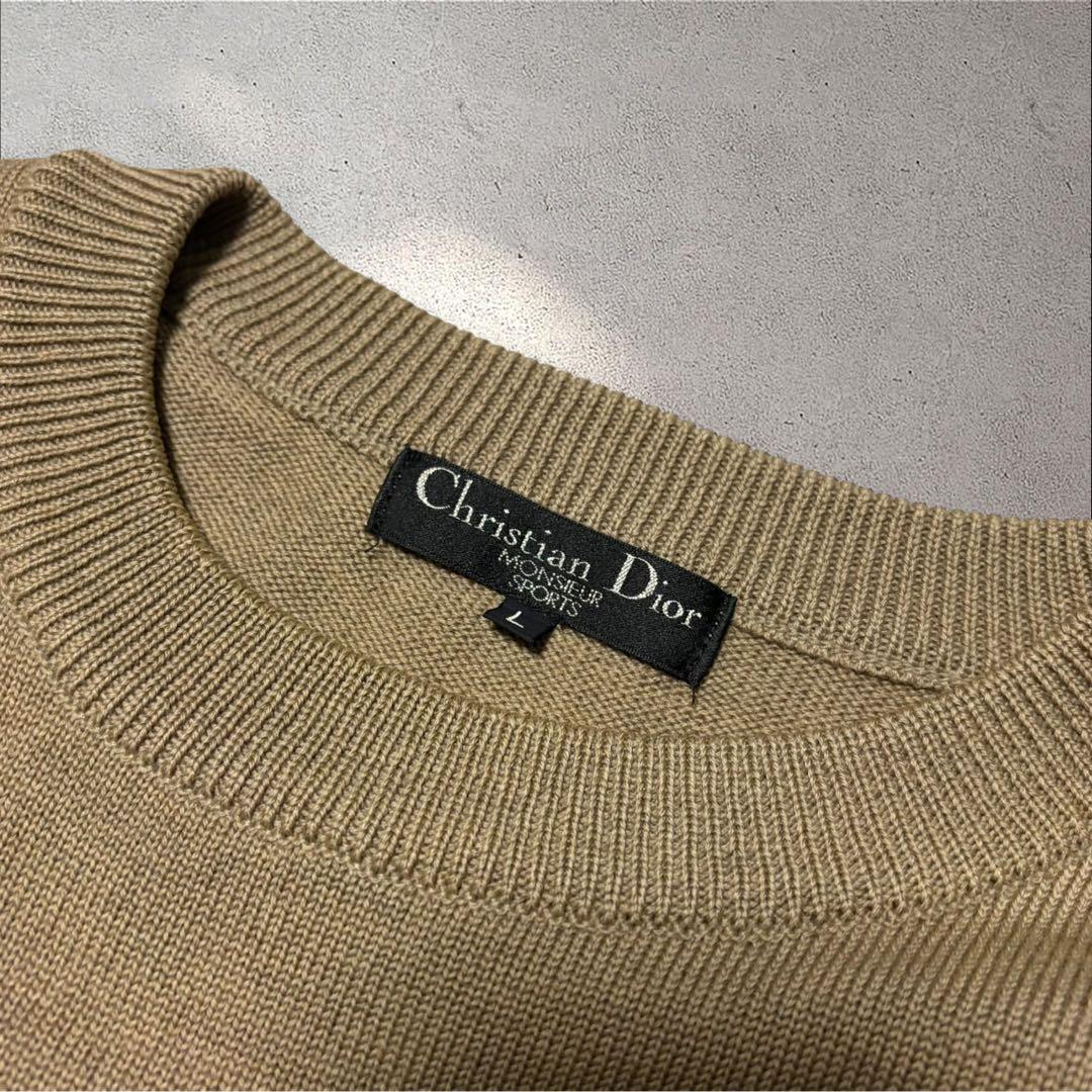 Christian Dior MONSIEUR ロゴ ニット L 90's