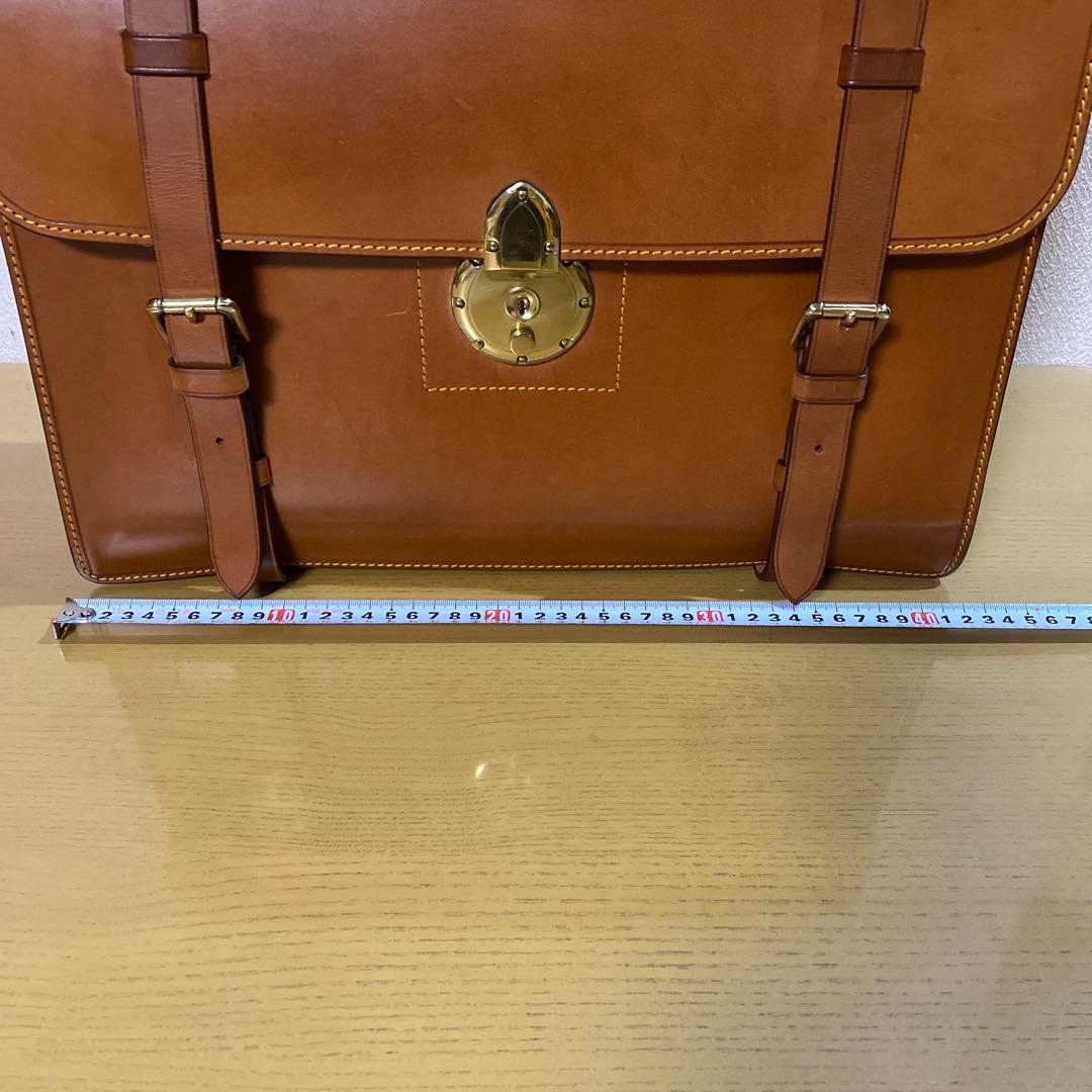 05’山陽山長 ブライドルレザー クラシック ブリーフケース