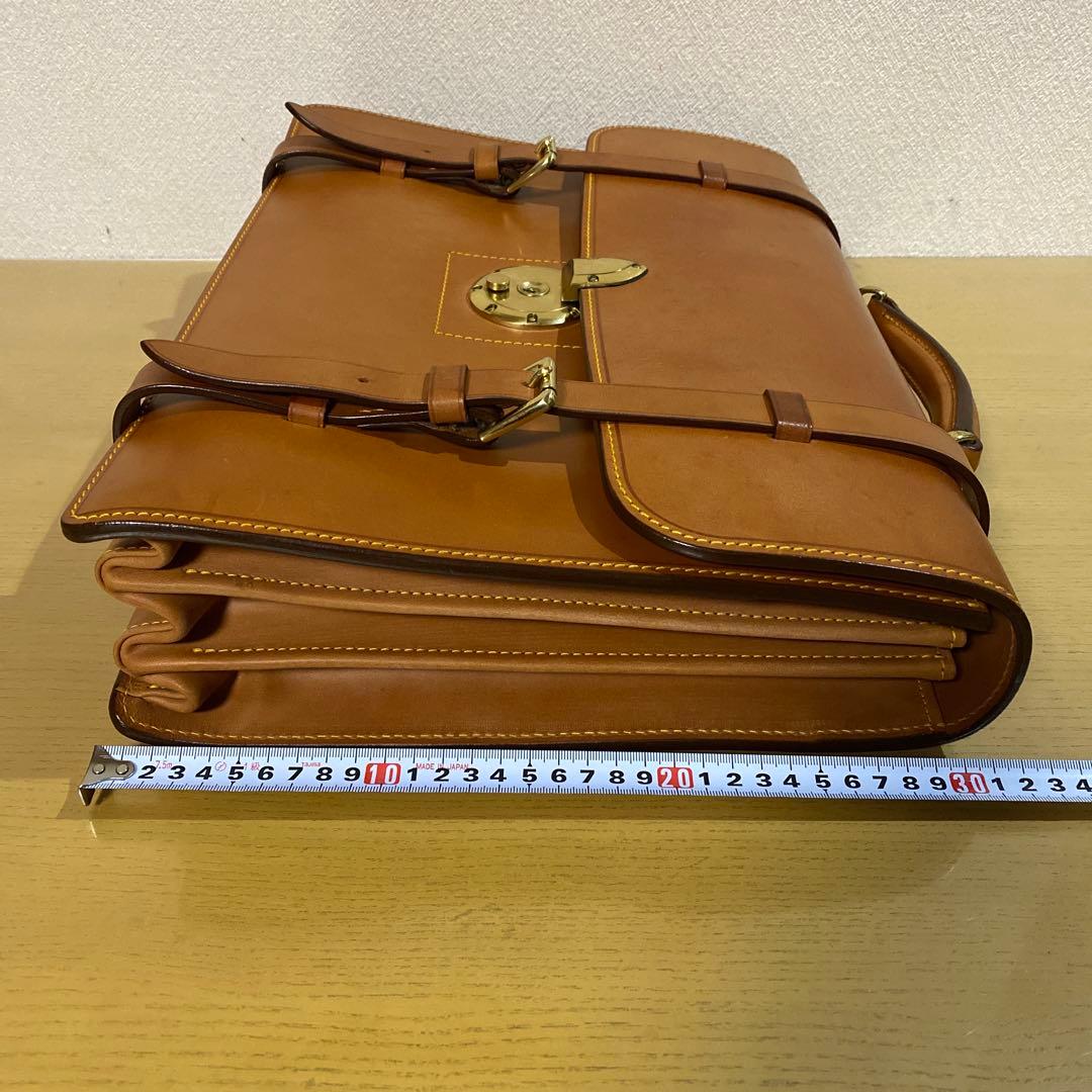 05’山陽山長 ブライドルレザー クラシック ブリーフケース