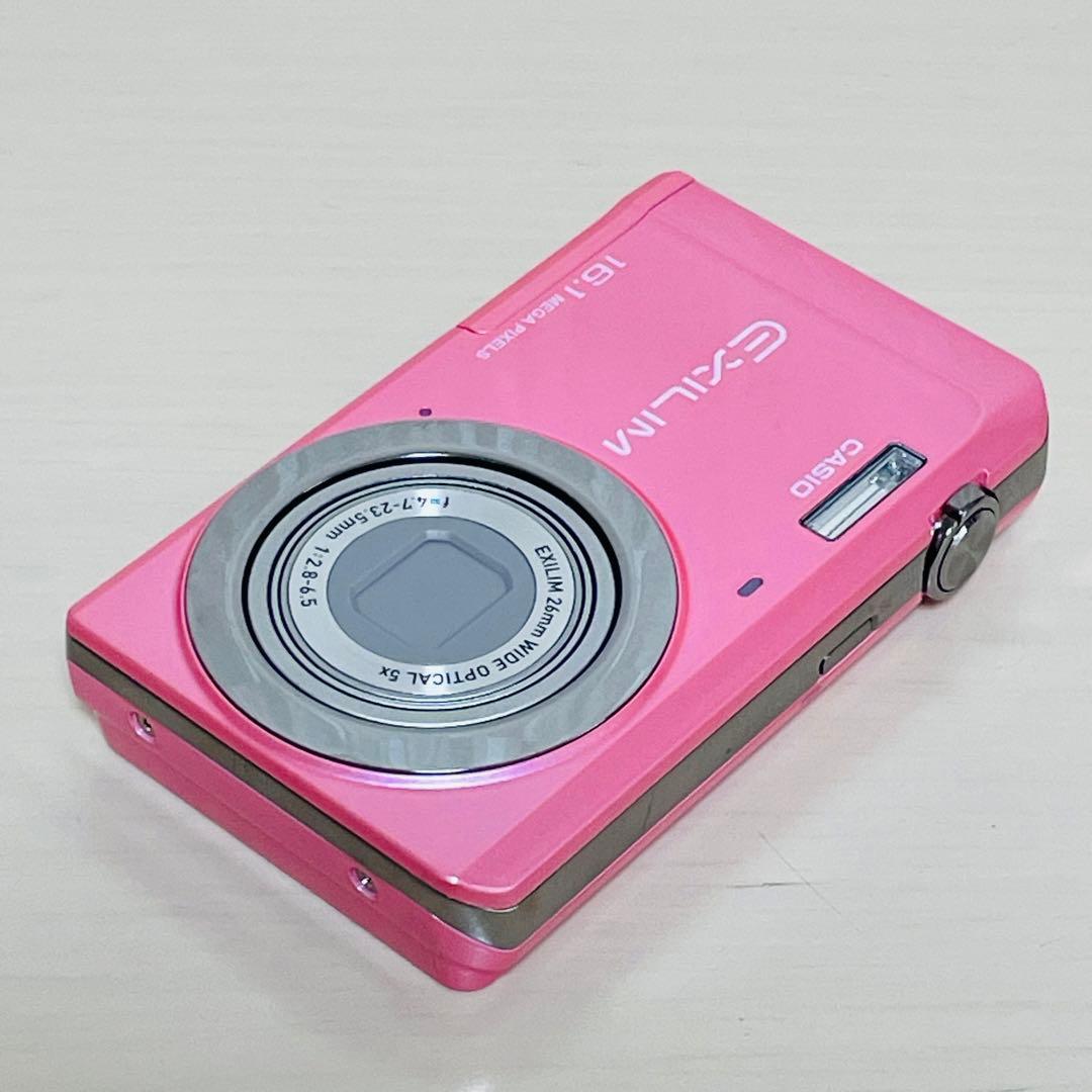 CASIO カシオ EXILIM コンパクトデジタルカメラ EX-ZS6 ピンク