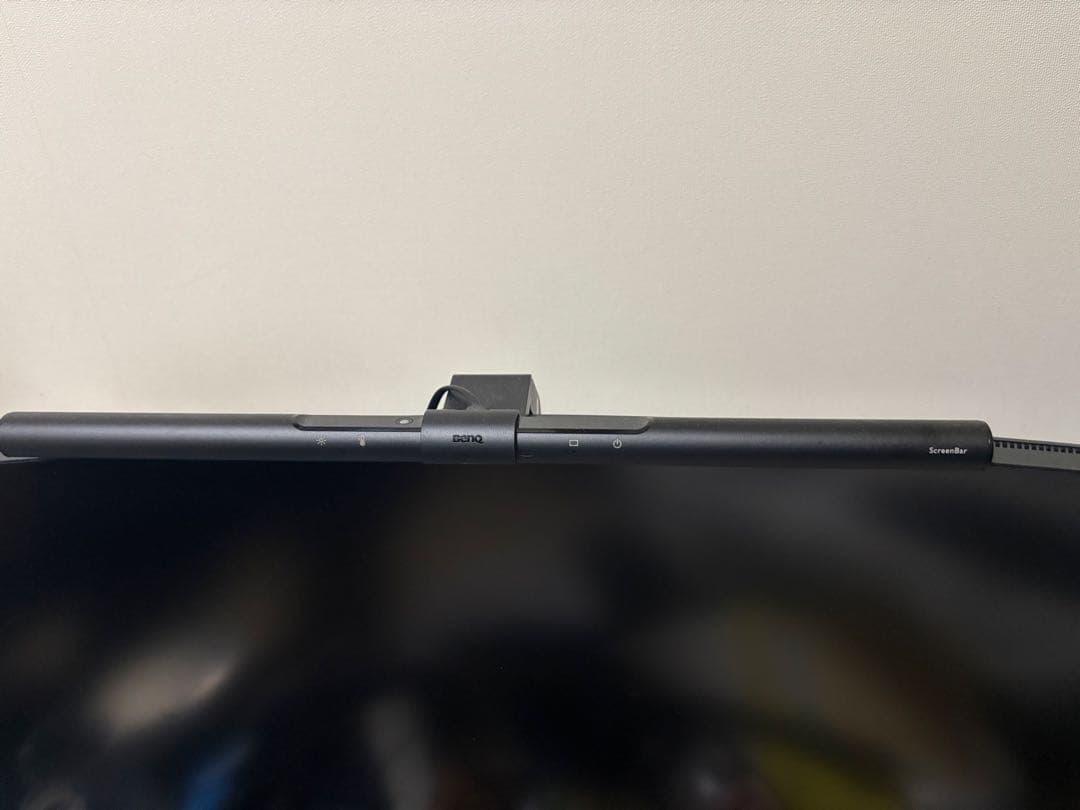 ま*ん様 Dell ウルトラワイドモニター　モニターライト、エルゴトロンアームセ