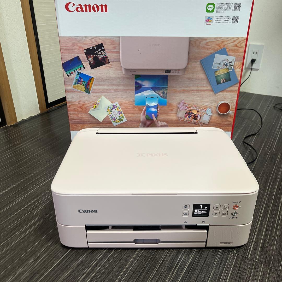 s*t様 Canon TS5430ピンク プリンター使用回数少なめ！