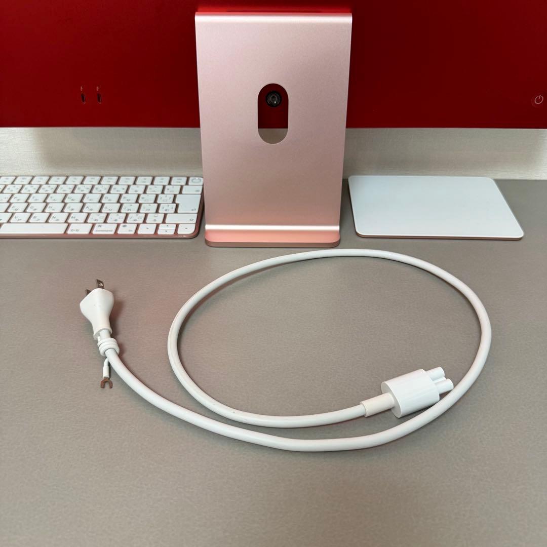 Apple iMac 24インチ（M1, 2021年モデル）ピンク