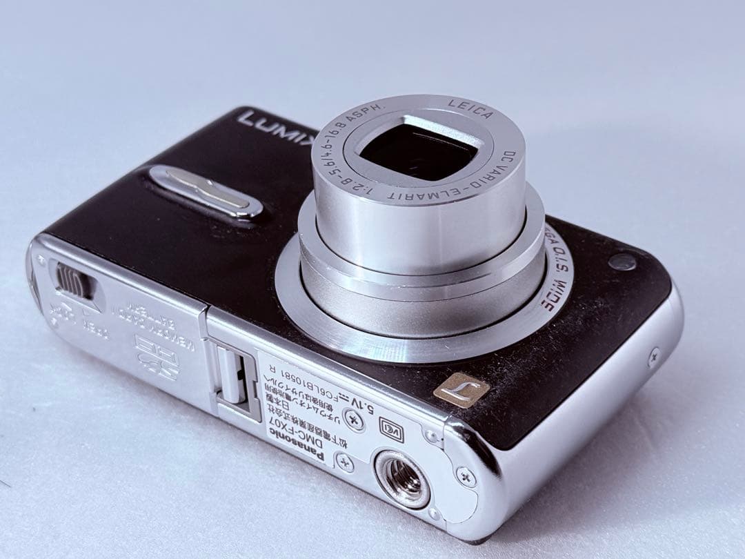 LUMIX DMC-FX07 ブラック 動作確認済 平成レトロ コンデジ