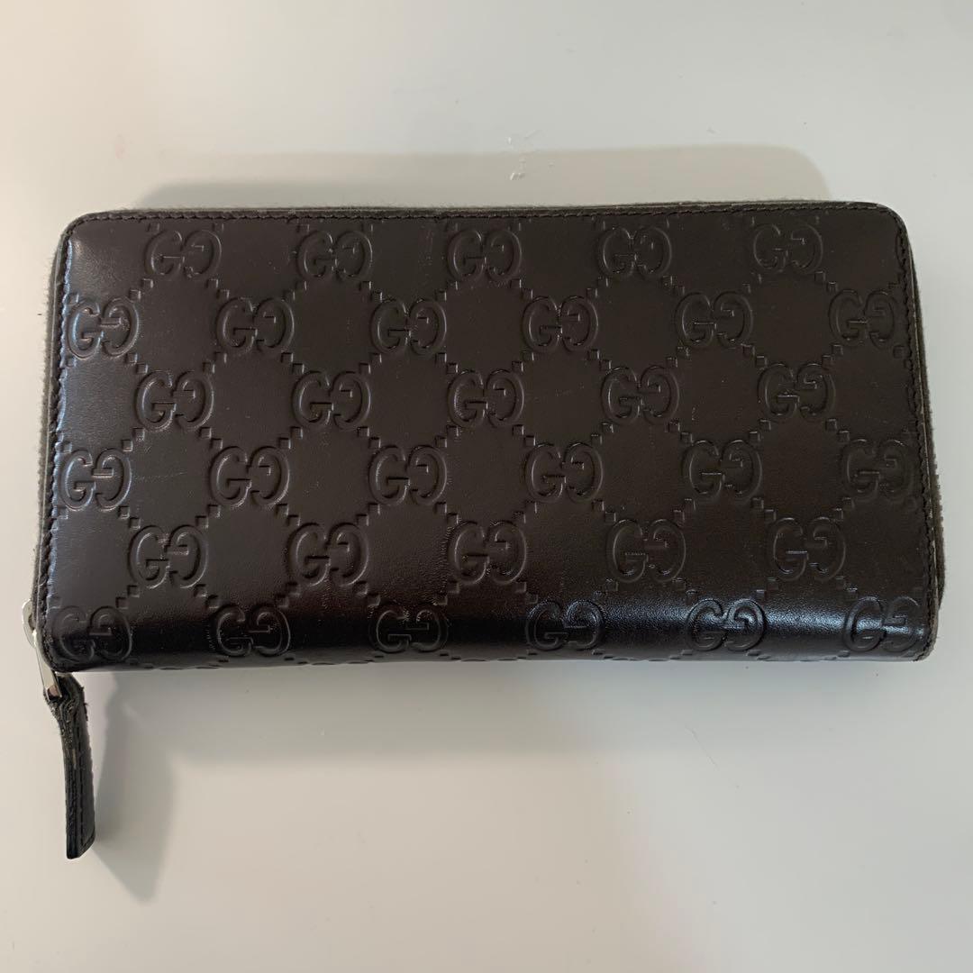 GUCCI☆グッチ　シマ☆長財布