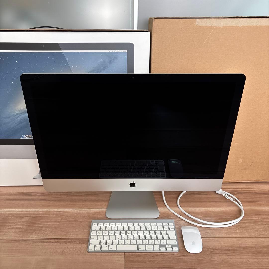 iMac 27-inch Late 2013 メモリ32GB HDD1TB