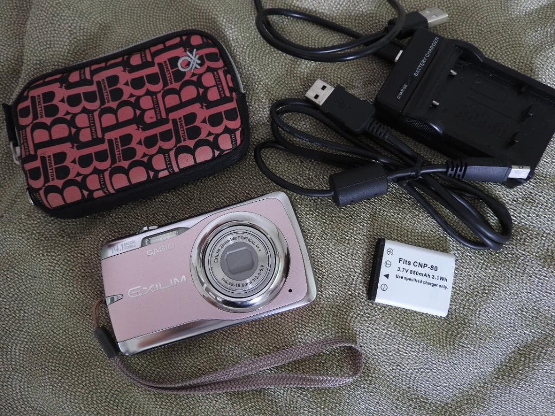 【動作品】CASIO カシオ EX-Z550　 コンパクトデジタルカメラ ピンク