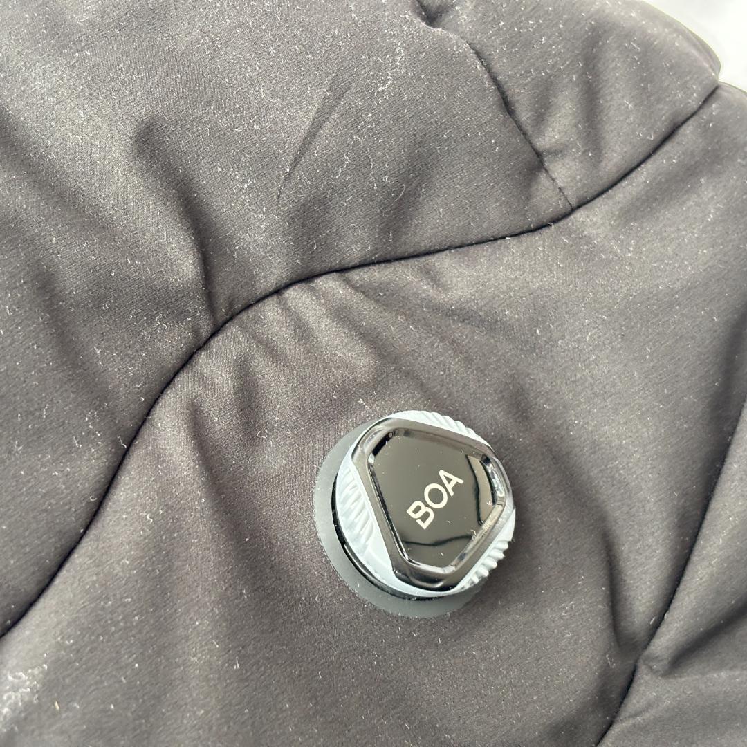 極美品・別注 デサントオルテライン 水沢ダウン ロングダウン 防水 ブラック M