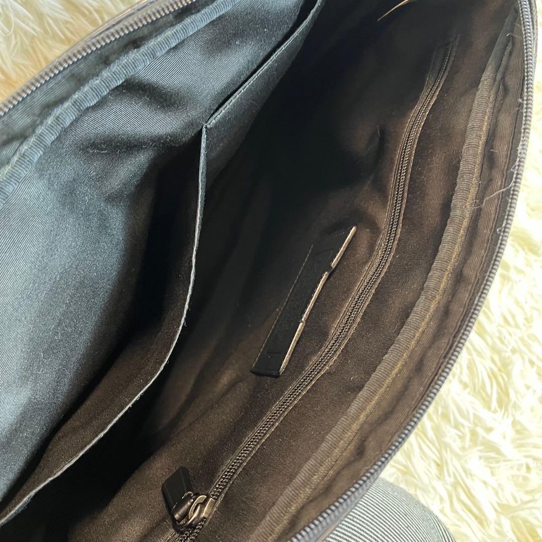 コーチ 2WAY ビジネスバッグ レザー シグネチャー ショルダー付