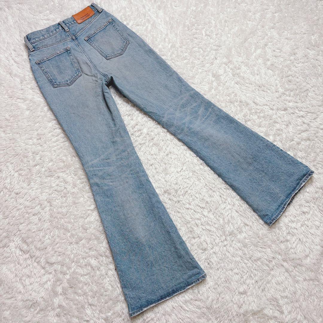 美品　MOUSSY MVS デニム フレアデニム ブーツカット 赤耳　ストレッチ