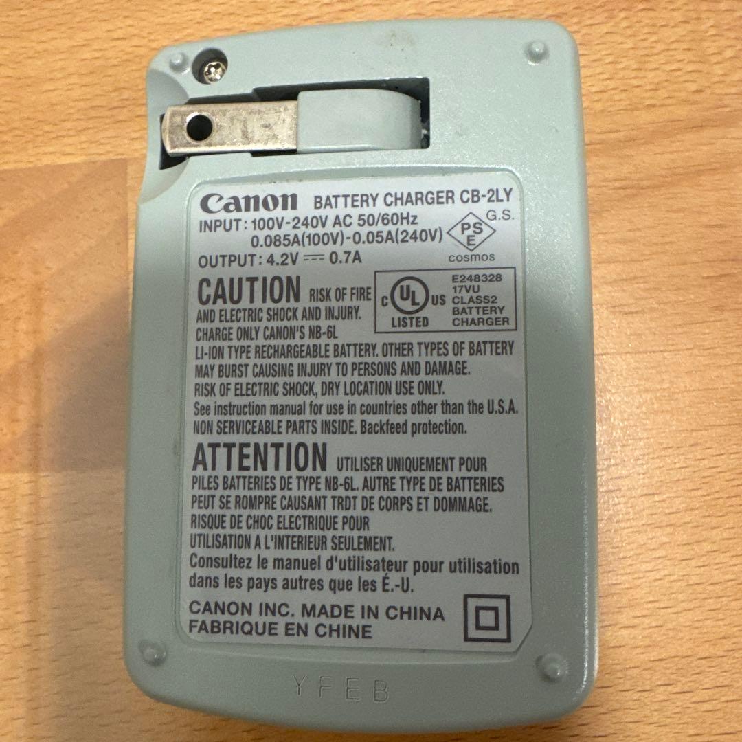 Canon IXY 30S バッテリーチャージャー付き