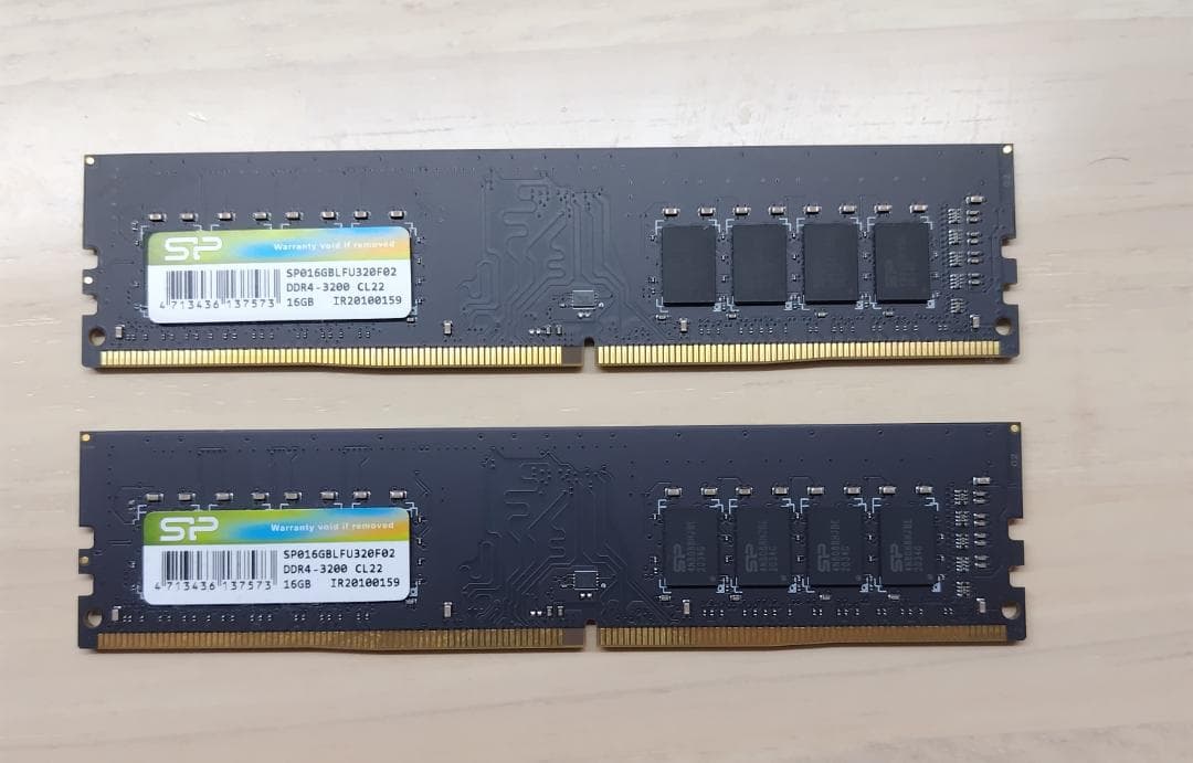 SP DDR4-3200 16GB x 2 メモリ