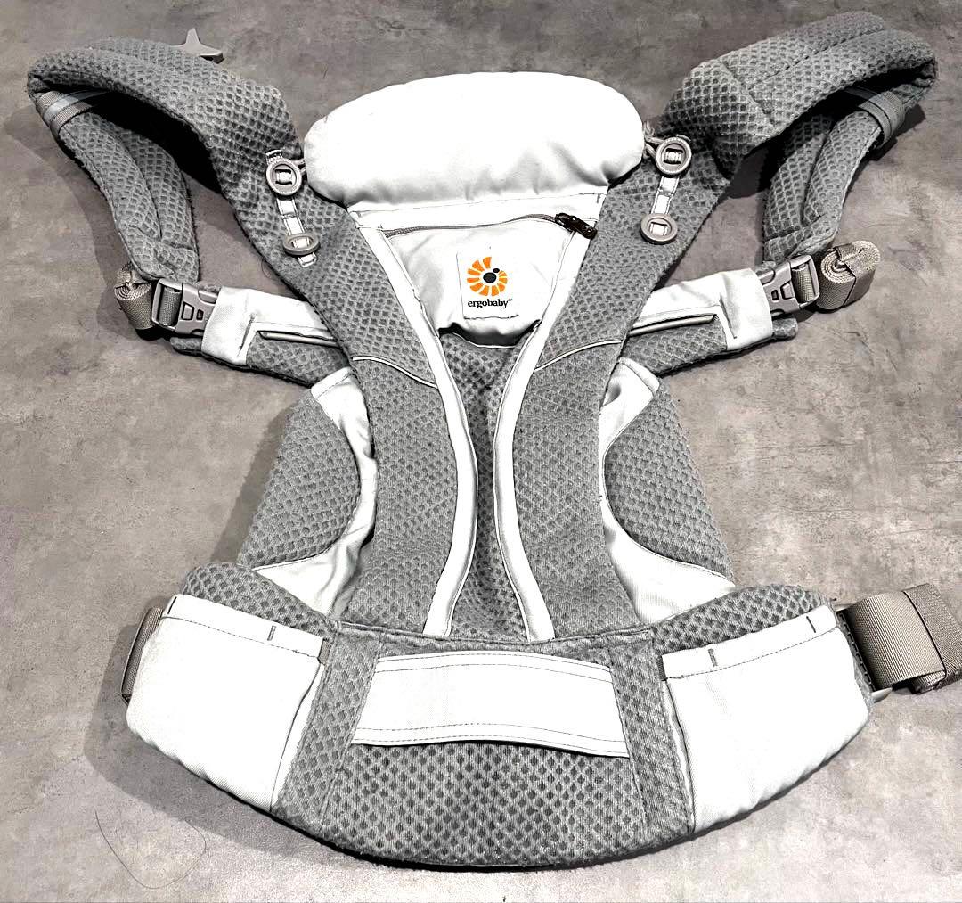 抱っこひも エルゴベビー オムニブリーズ パールグレー