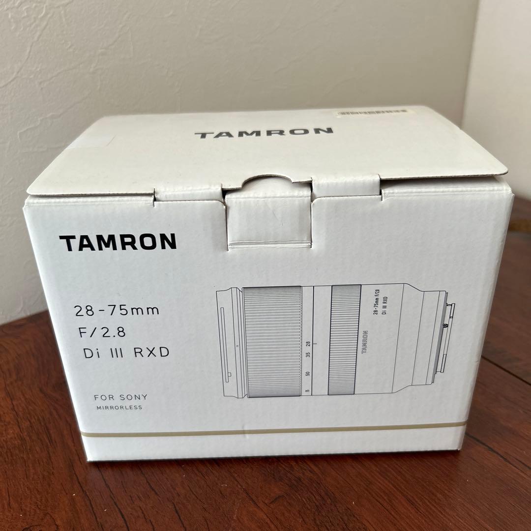 【美品】TAMRON 28-75mm F/2.8 Di III RXD