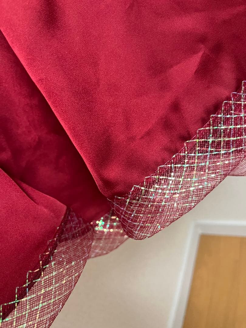 ベリーダンス衣装赤色トルコレ