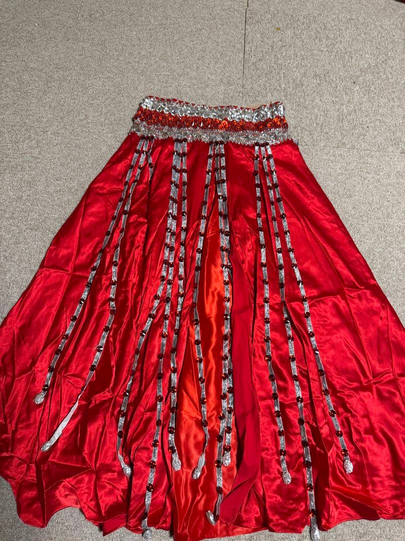 レッドベリーダンスセットアップ