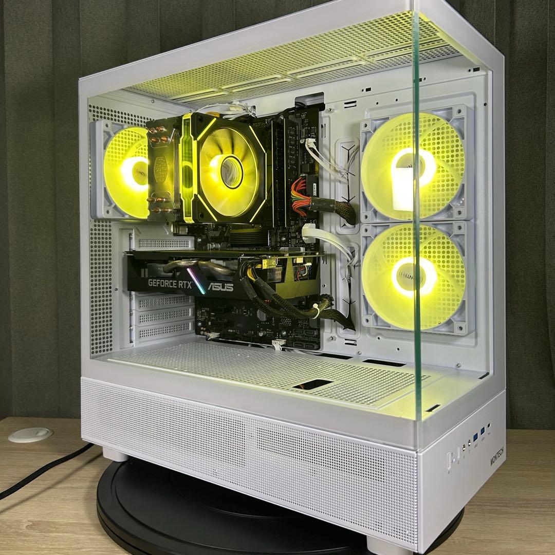 高性能 白 ゲーミングPC i5 8400 RTX2060 Windows11