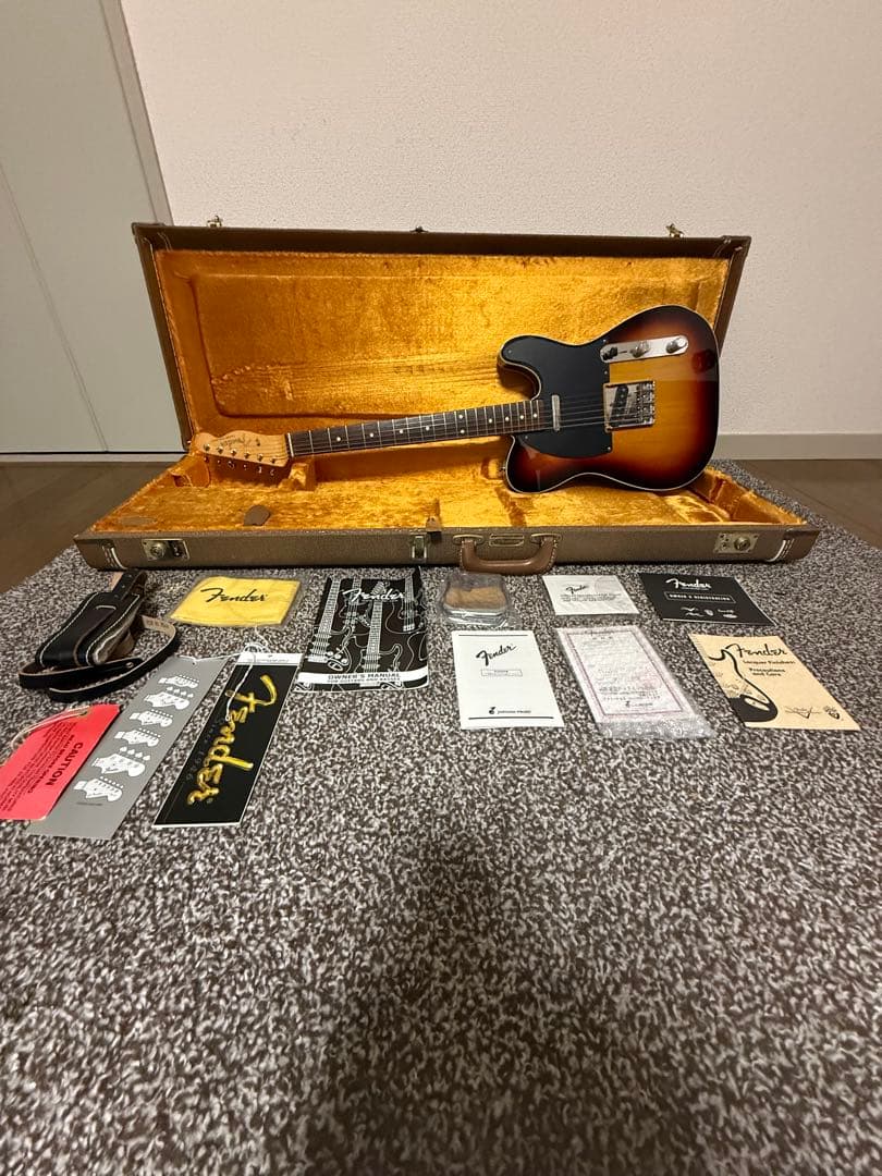 フェンダーUSA アメリカンヴィンテージ62カスタムテレ　約3.2kg